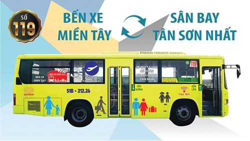 Xe đưa đón saann bay Tân Sơn Nhất đi bến xe Miền Tây