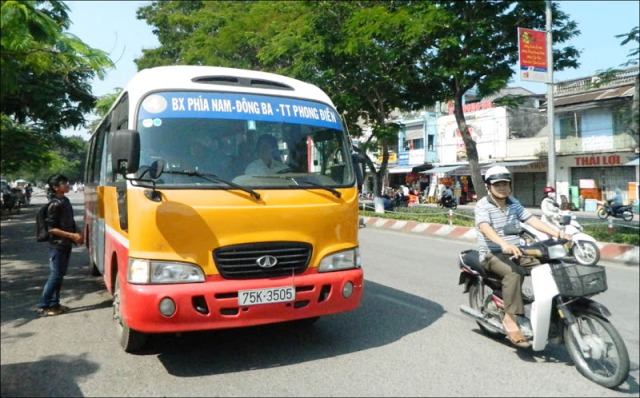 Xe buýt sân bay Huế