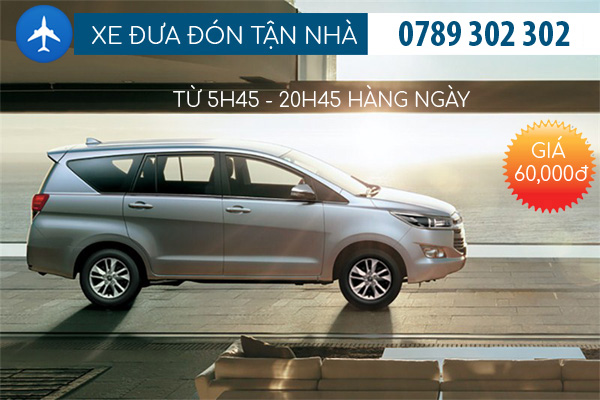 Xe đưa đón sân bay Vinh Diễn Đồng