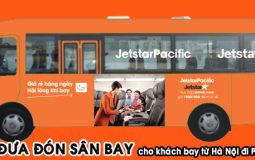 Xe đưa đón khách bay từ Hà Nội đi Phú Quốc của Jetstar