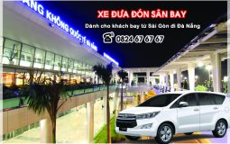 Xe đưa đón khách bay từ Sài Gòn đi Đà Nẵng