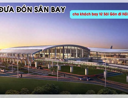 Xe đưa đón khách bay từ Sài Gòn đi Hải Phòng của Jetstar