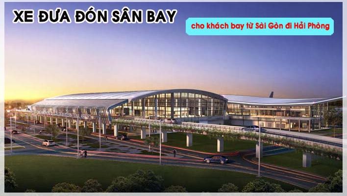 Xe đưa đón khách bay từ Sài Gòn đi Hải Phòng của Jetstar