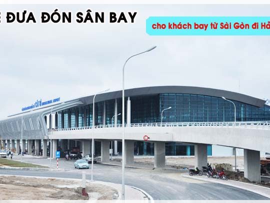 Xe đưa đón khách bay từ Sài Gòn đi Hải Phòng của Vietjet Air