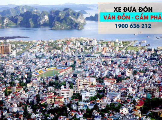 Xe đưa đón sân bay Vân Đồn Cẩm Phả